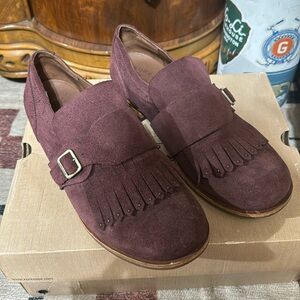 Kork Ease maroon loafers size 8.5
